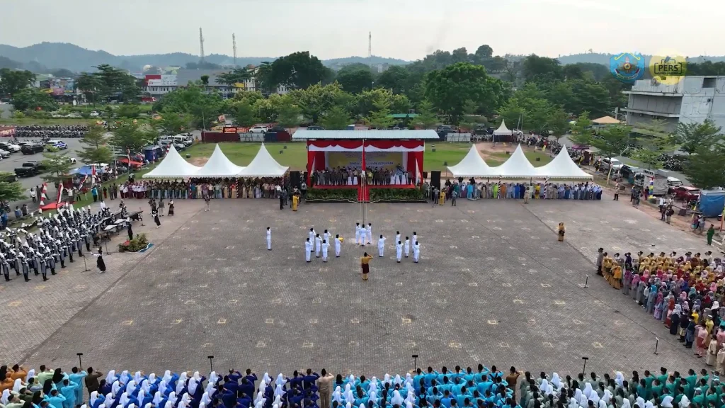 Upacara hari pendidikan Nasional Batam 2022