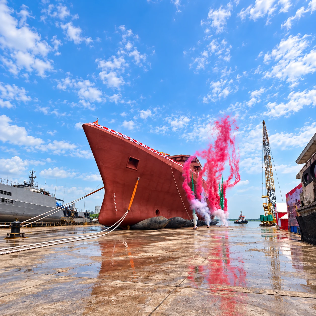 Marine Shipyard Event dan Ship Launching Batam