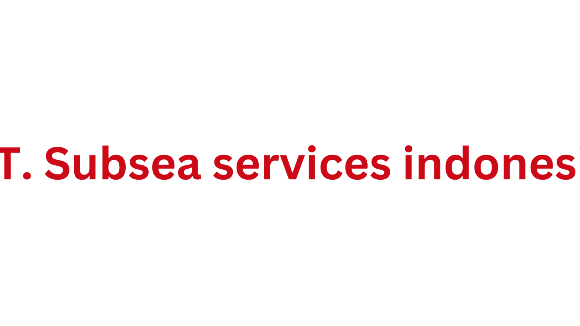 subsea